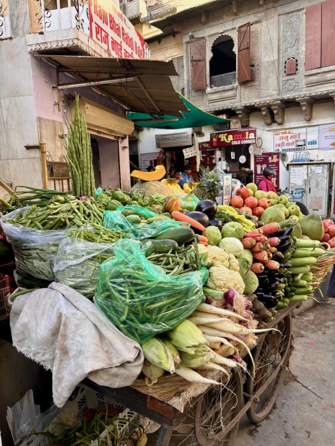 fruit stall india